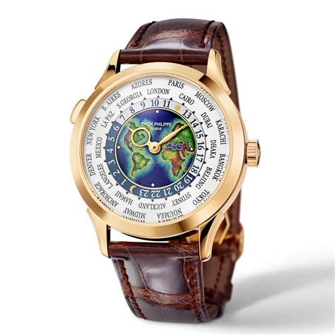 patek philippe world time lookalike|world time watches automatic movement.